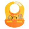 Marcus & Marcus Play Time Wide Coverage Silicone Bib LITTLE CHEF LOLA