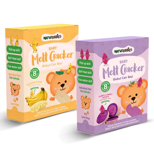 Natufoodies Baby Melt Cracker 1
