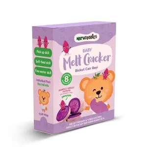 Natufoodies Baby Melt Cracker PURPLE SWEET POTATO