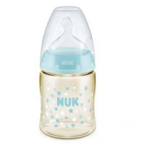 Nuk PPSU Wide-Neck Feeding Bottle 150ml BLUE STAR
