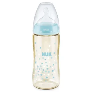 Nuk PPSU Wide-Neck Feeding Bottle 300ml BLUE STAR