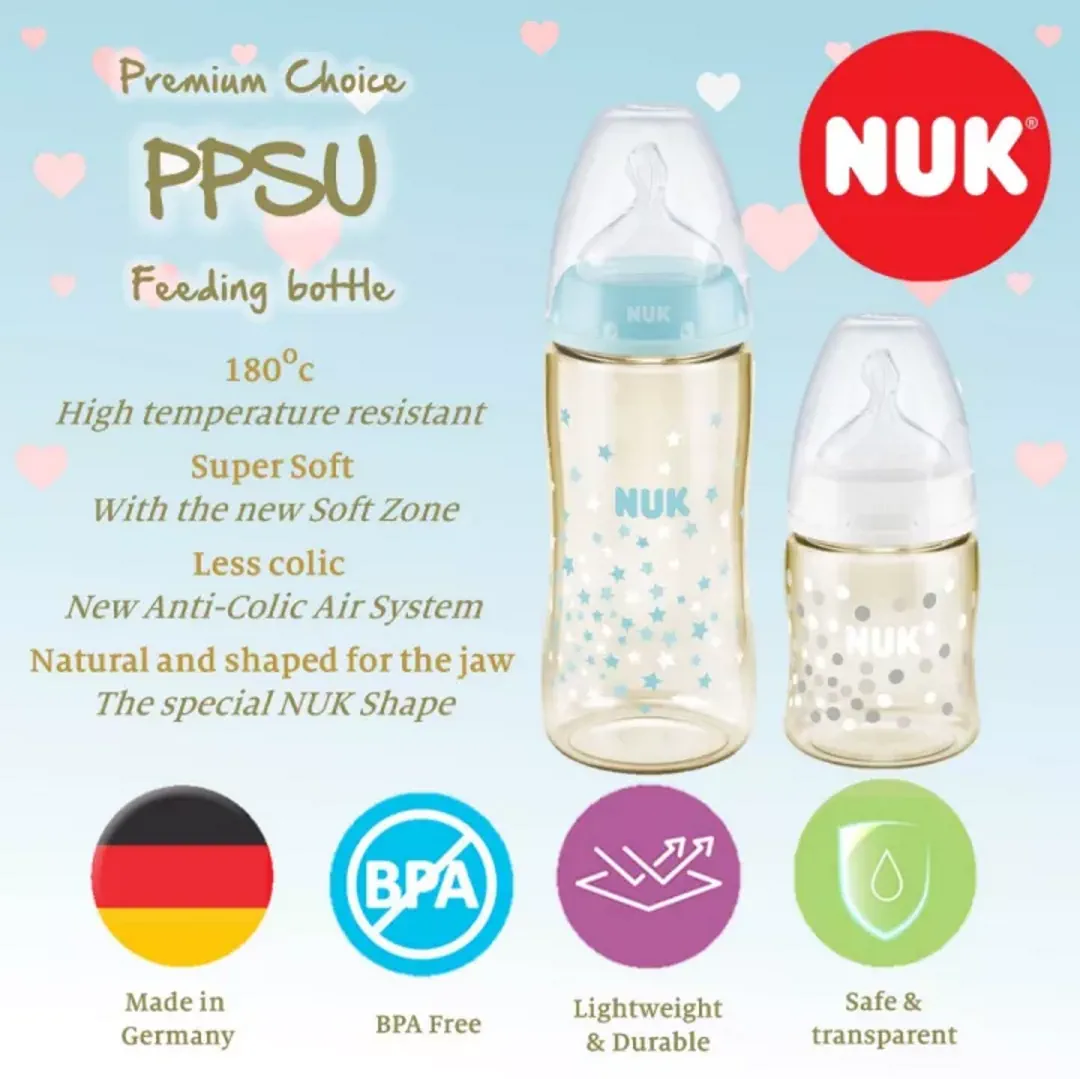 Nuk PPSU Wide-Neck Feeding Bottle