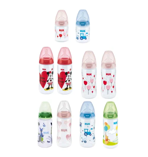 Nuk: Premium Choice – PP Wide-Neck Feeding Bottle