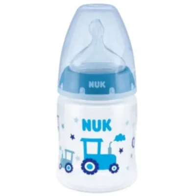 Nuk Premium Choice PP Feeding Bottle 150ml BLUE TRACTOR