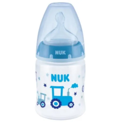 Nuk Premium Choice PP Feeding Bottle 150ml BLUE TRACTOR