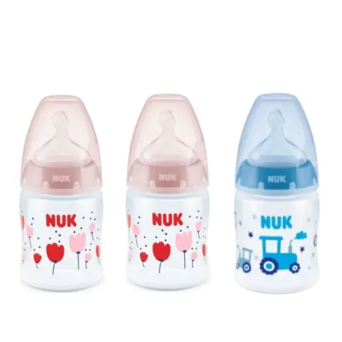 Nuk Premium Choice PP Feeding Bottle 150ml x 3