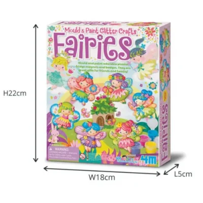 4M Fairies Mould & Paint Glitter Crafts