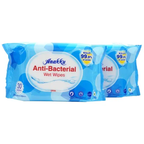 Anakku Anti-Bacterial Baby Wipes 30x2