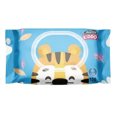 Anakku Baby Wipes Character Clear TIGER 120
