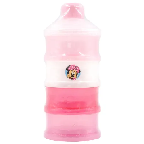 Anakku DIsney 4 Tier Milk Powder Container PINK