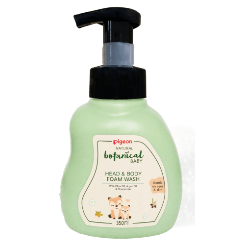 Pigeon: Natural Botanical Baby Head & Body Foam Wash