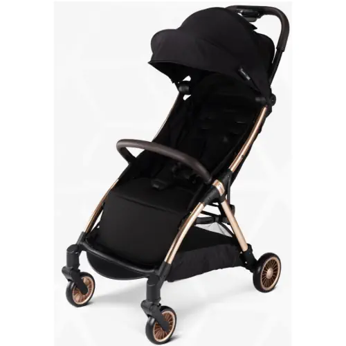 Quinton Gold Plus Stroller Gold Frame BLACK