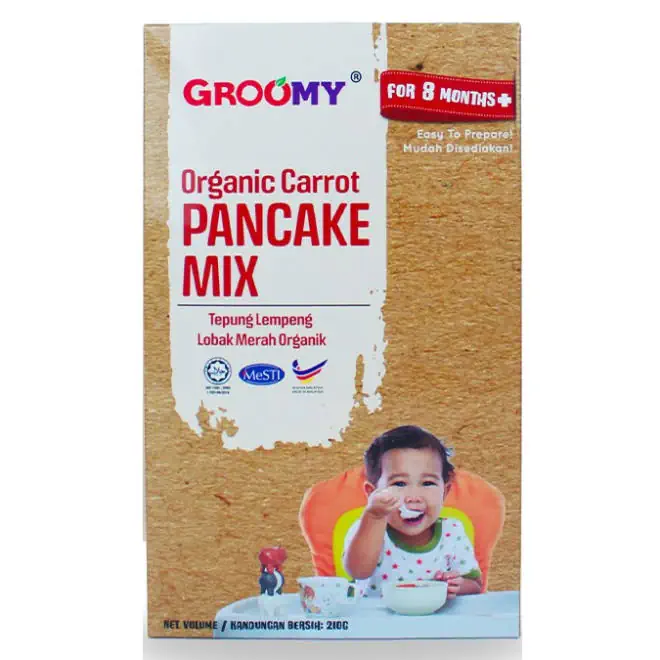 Groomy Pancake Mix ORGANIC CARROT