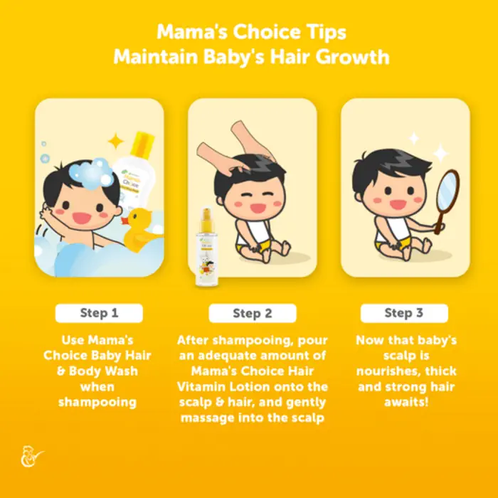 Mama's Choice Baby Hair Vitamin Lotion