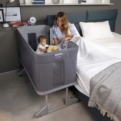 Chicco - Next2Me Forever Crib - Cool Grey