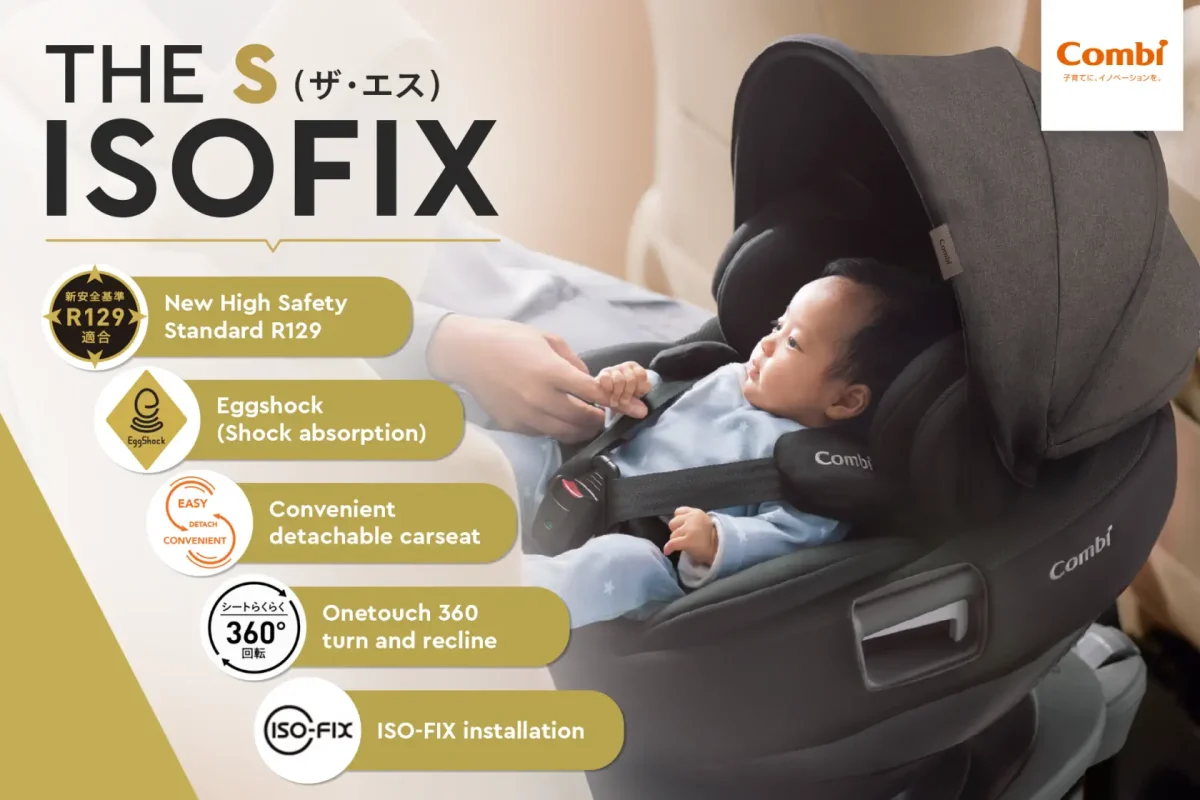 Combi S Isofix 360 I-Size Car Seat