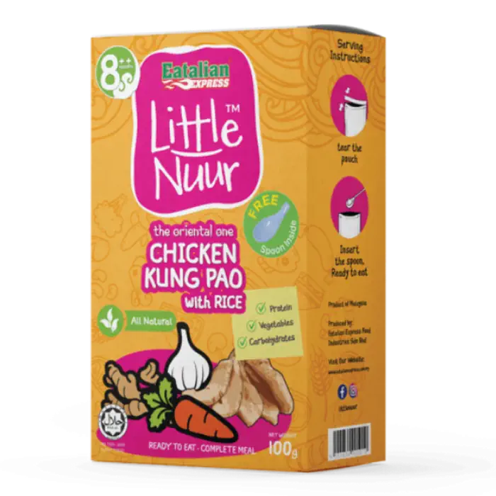 Eatalian Express Little Nuur Baby Porridge CHICKEN KUNG PO