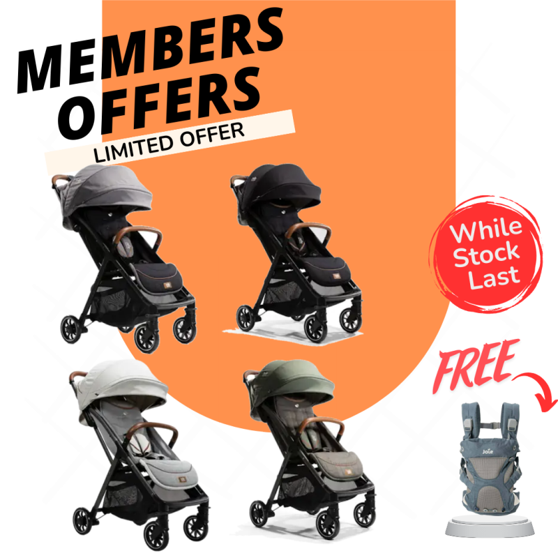 Joie: Signature – Parcel Stroller | FREE JOIE SAVVY CARRIER
