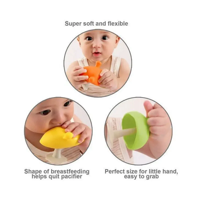 Mombella Mushroom Teether