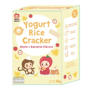 Apple Monkey Yogurt Rice Cracker APPLE & BANANA