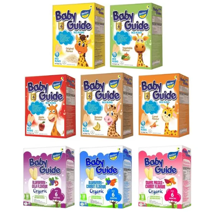 TenTen: Baby Guide Rusks | Organic Baby Guide Rusks