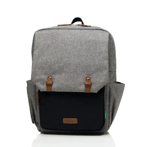 Babymel George Diaper Bag GREY BLACK