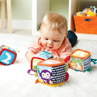 Infantino Discover & Play Soft Blocks