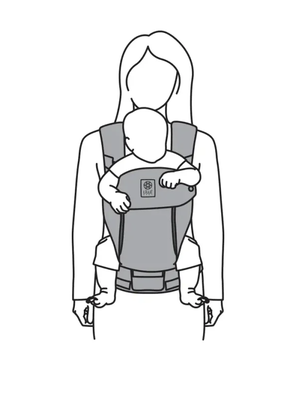 Lillebaby Serenity All Season Baby Carrier- Front Facing Carry