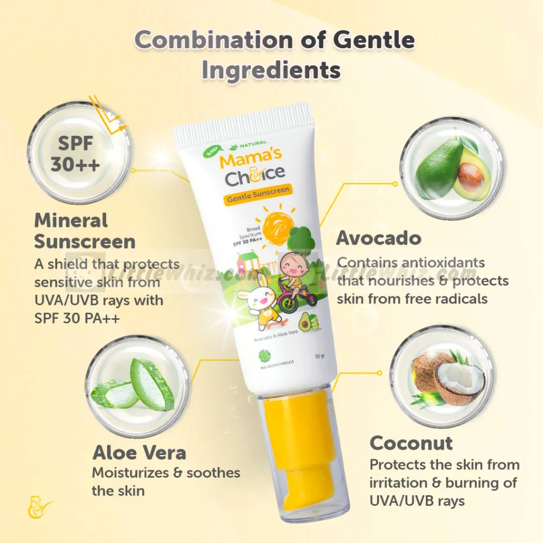 Mama's Choice Baby Gentle Sunscreen SPF30++