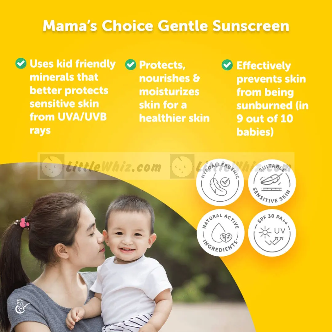 Mama's Choice Baby Gentle Sunscreen SPF30++