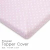 Comfy Baby Playpen Topper Cover PINK DOTS