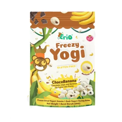 Erio Freezy Yogi Freeze Dried Yogurt Snacks CHOCO BANANA
