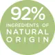 Mustela Certifications 92% Natural