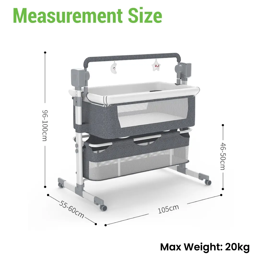 Otomo Electric Auto Bouncer Swing BJJ601 MEASUREMENT