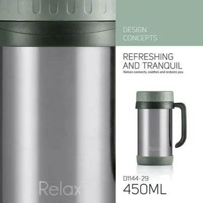 Relax Insulated Thermal Mug DARK GREEN