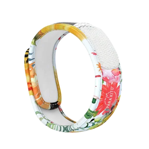 Parakito Mosquito Repellent Wristband ADULT FLOWERY