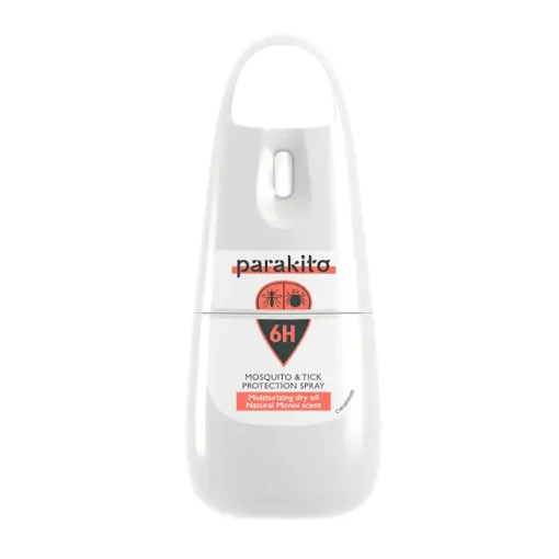 Parakito Mosquito & Tick Protection Spray MOSTURIZING DRY OIL NATURAL MONOI SCENT