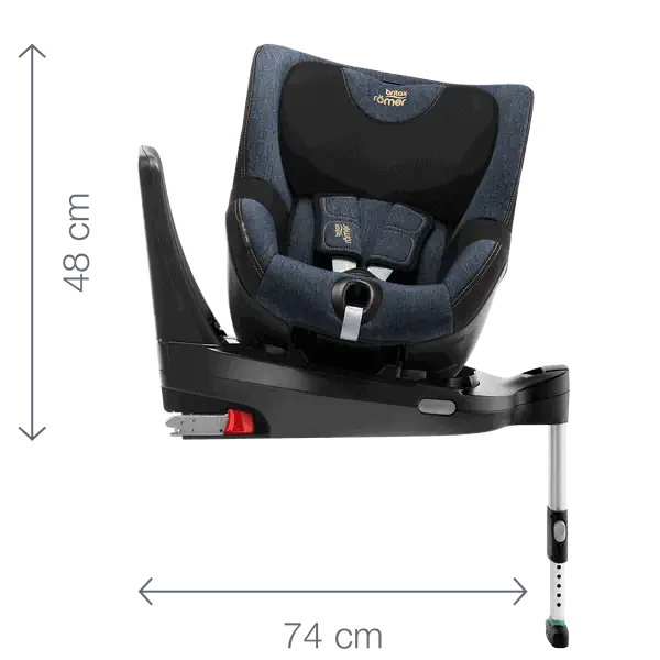 Britax Dualfix 360 I-Size Convertible Car Seat DIMENSION