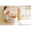 Babyhood Valencia Rocking Chair With Ottoman & Pillow