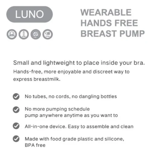 Treenie Luna Wearable Breast Pump