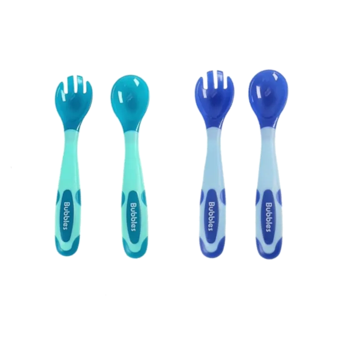 Bubbles: Travel Fork & Spoon Set