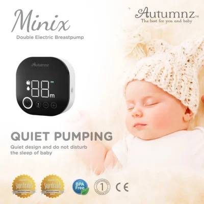 Autumnz Minix Double Electric Breast Pump, 1-Year