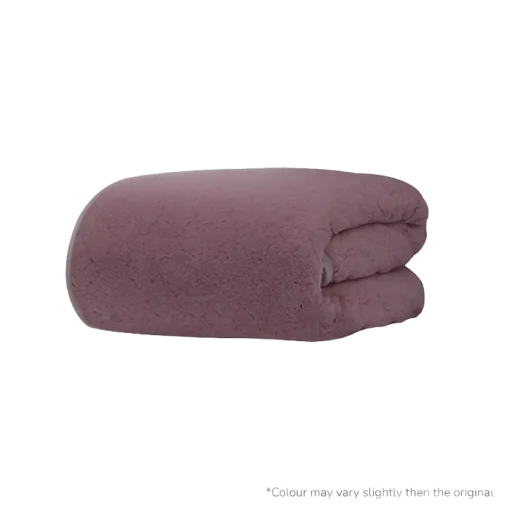 Arley Coral Fleece Baby Towel ASH TOFFEE