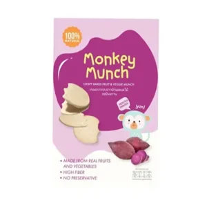 Monkey Munch Crispy Baked Fruits & Vege JAPANESE SWEET POTATOES
