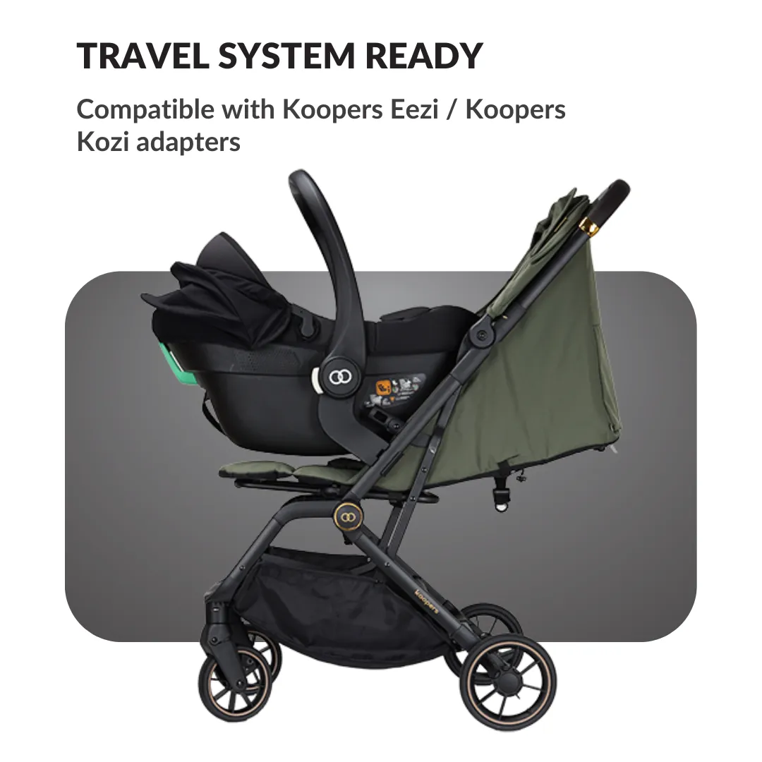 Koopers Ergo Lite Infant Carrier TRAVEL SYSTEM READY