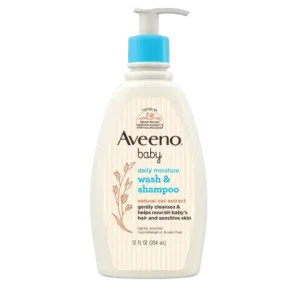 Aveeno Baby Daily Moisture Wash & Shampoo 354ml