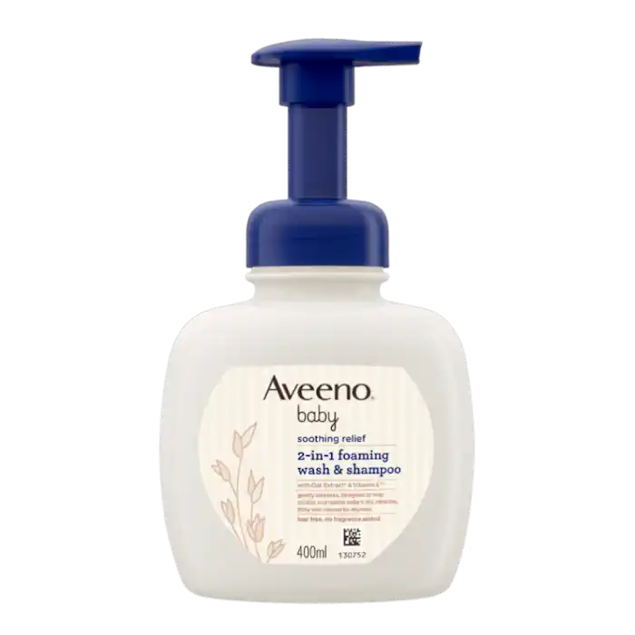 Aveeno Baby: Soothing Relief 2-in-1 Foaming Wash & Shampoo