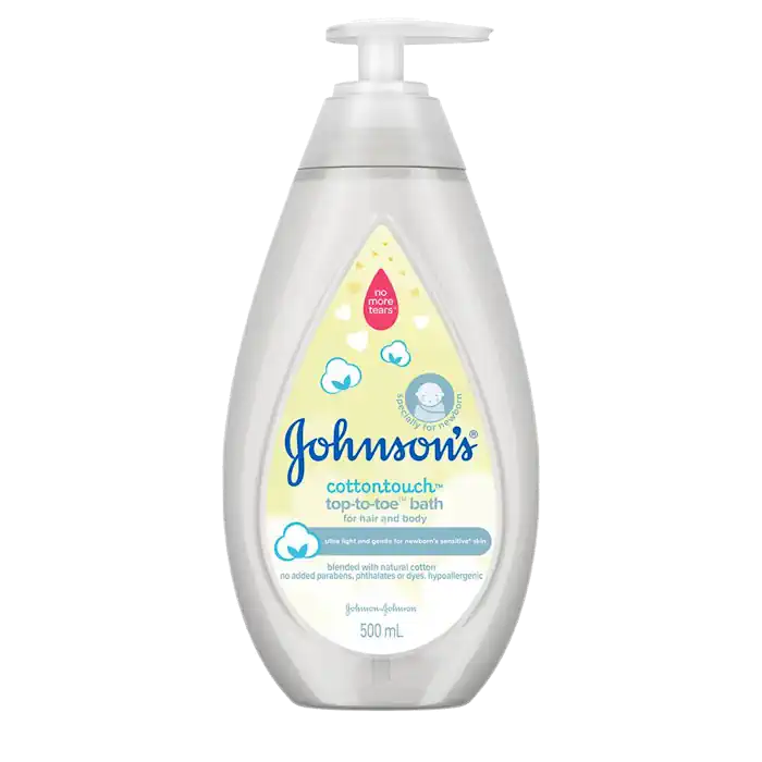 Johnson’s: Cotton Touch Top-To-Toe Bath