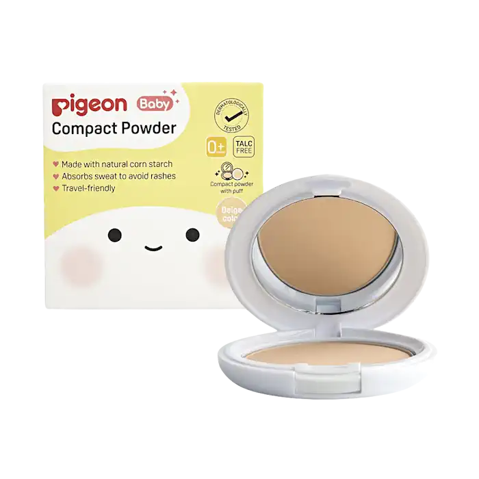 Pigeon: Compact Powder For Baby